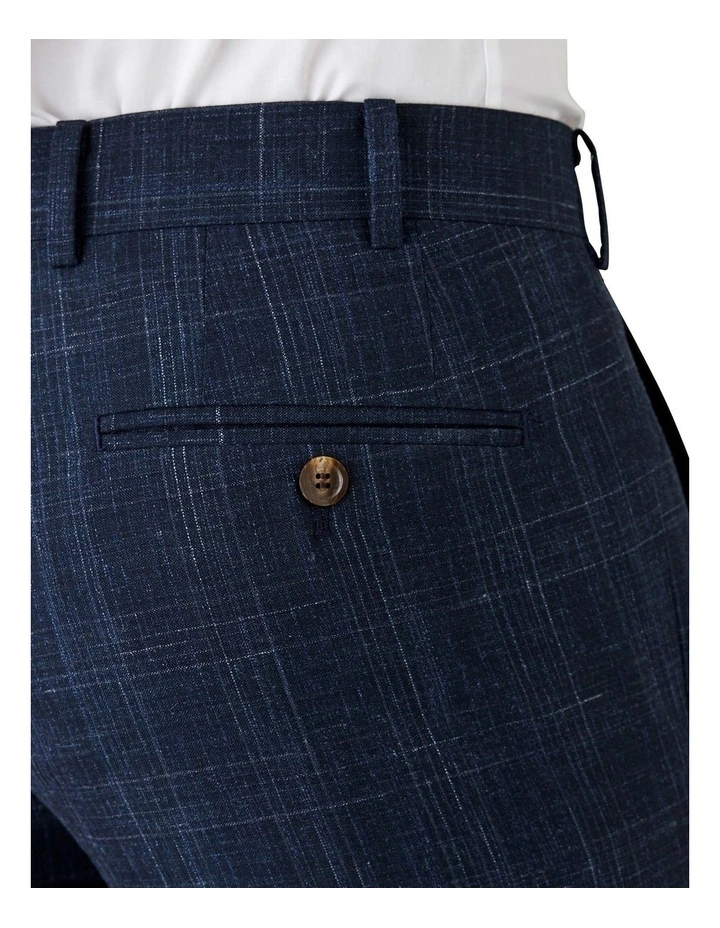 Cambridge Interceptor Modern Fit Trouser In Navy - Image 4