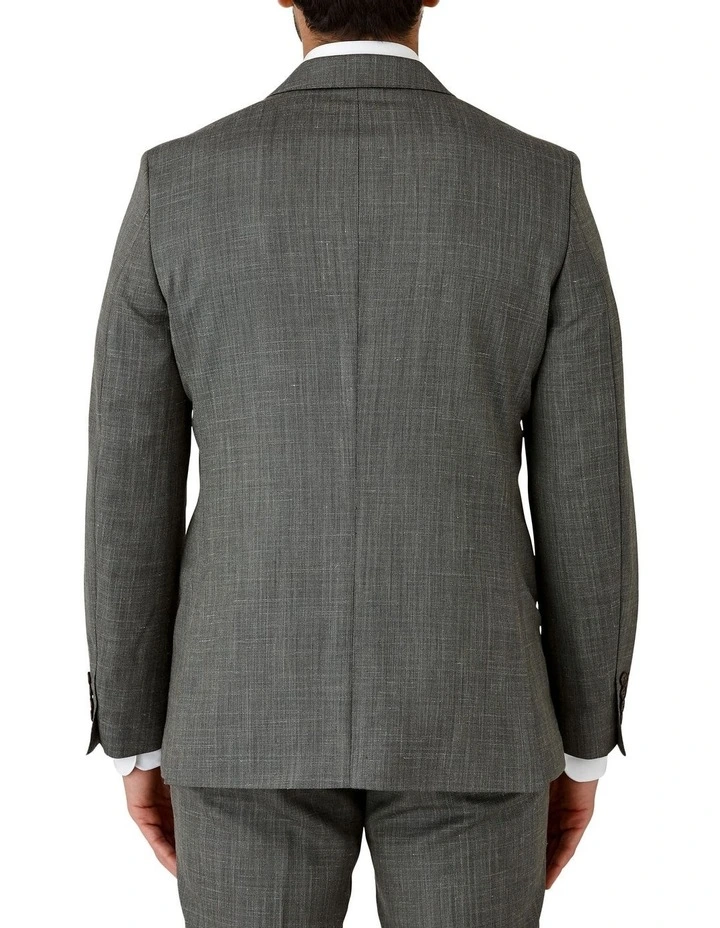 Cambridge Morse Modern Fit Jacket In Khaki - Image 2
