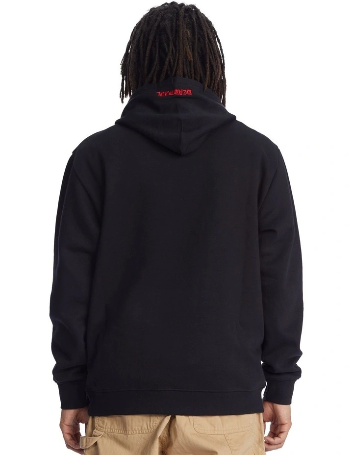 DC Deadpool Marvel Hoodie In Black - Image 2