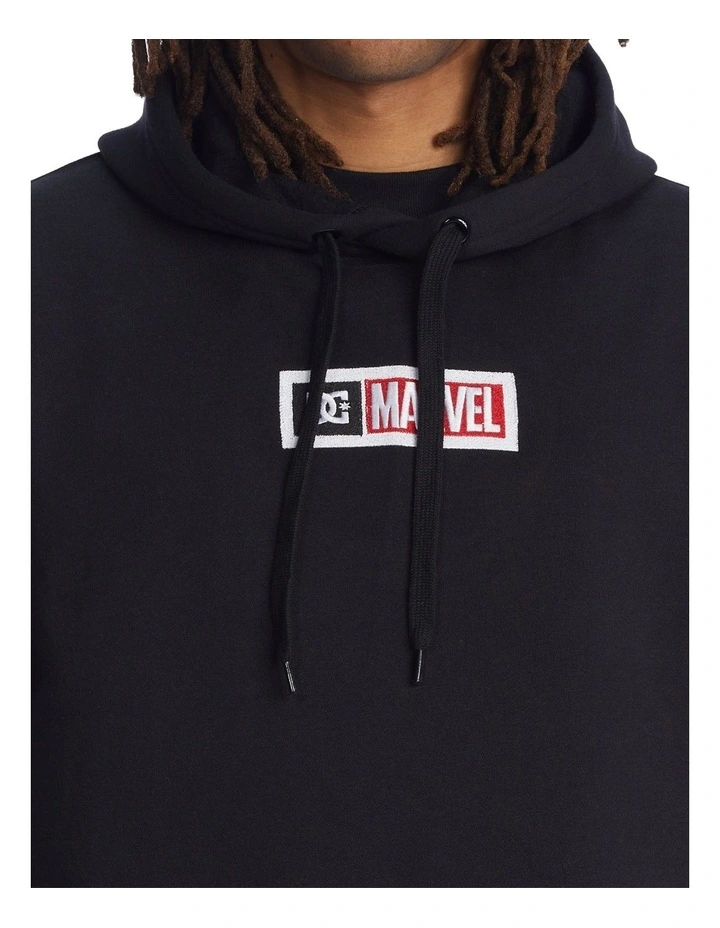 DC Deadpool Marvel Hoodie In Black - Image 4
