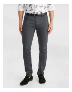 Nicol Skinny Chinos In Charcoal