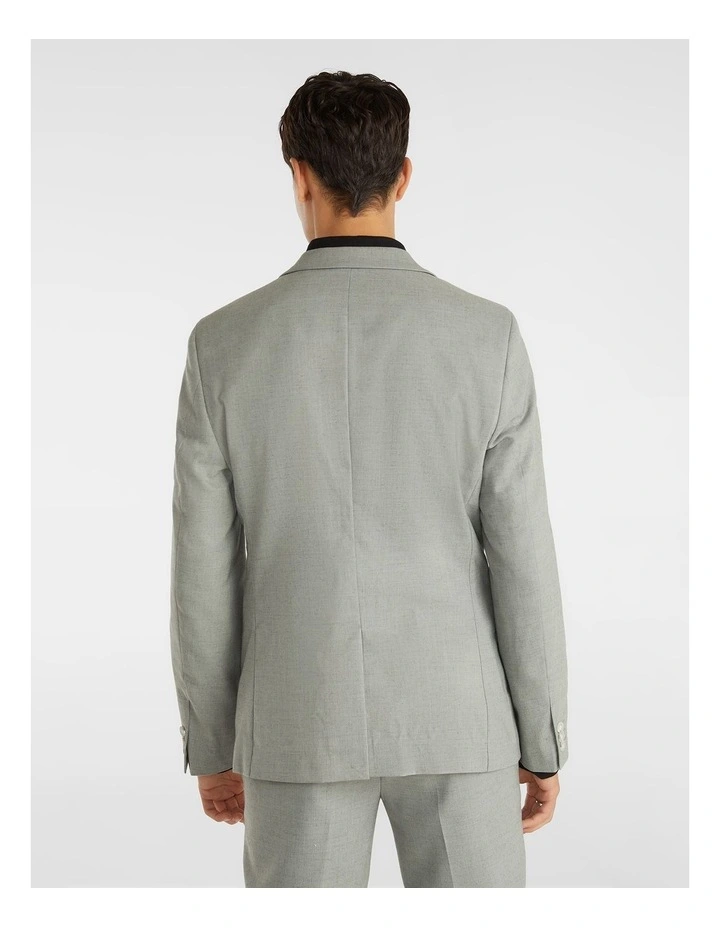 Latrell Slim Suit Jacket In Sage - Image 3