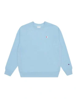 Champion Reverse Weave Crew In Candid Blue