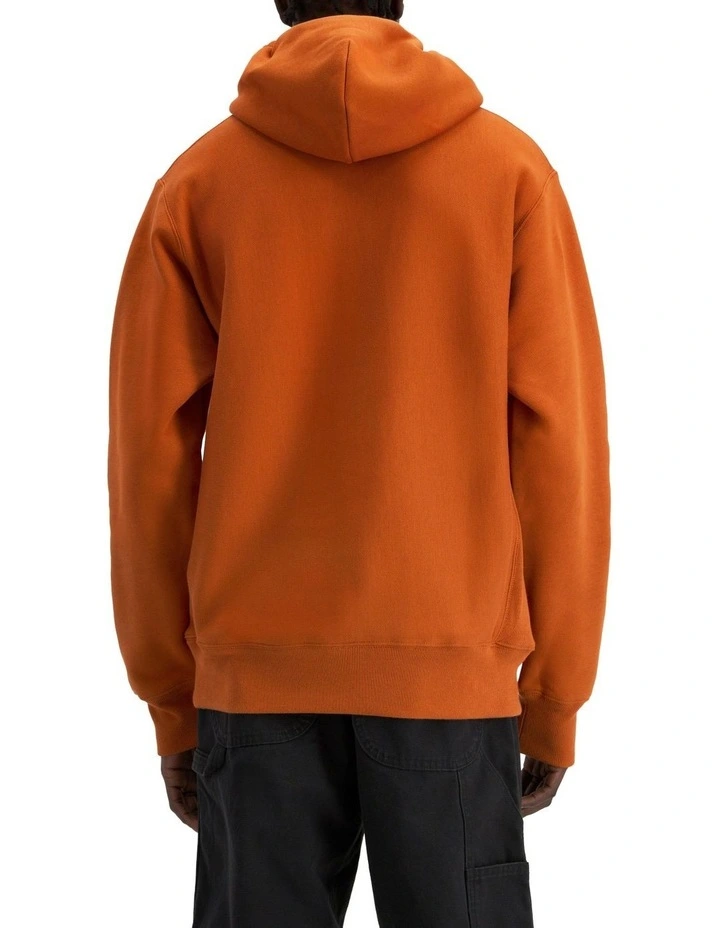 Champion Reverse Weave Hoodie In Texas Orange - Image 2