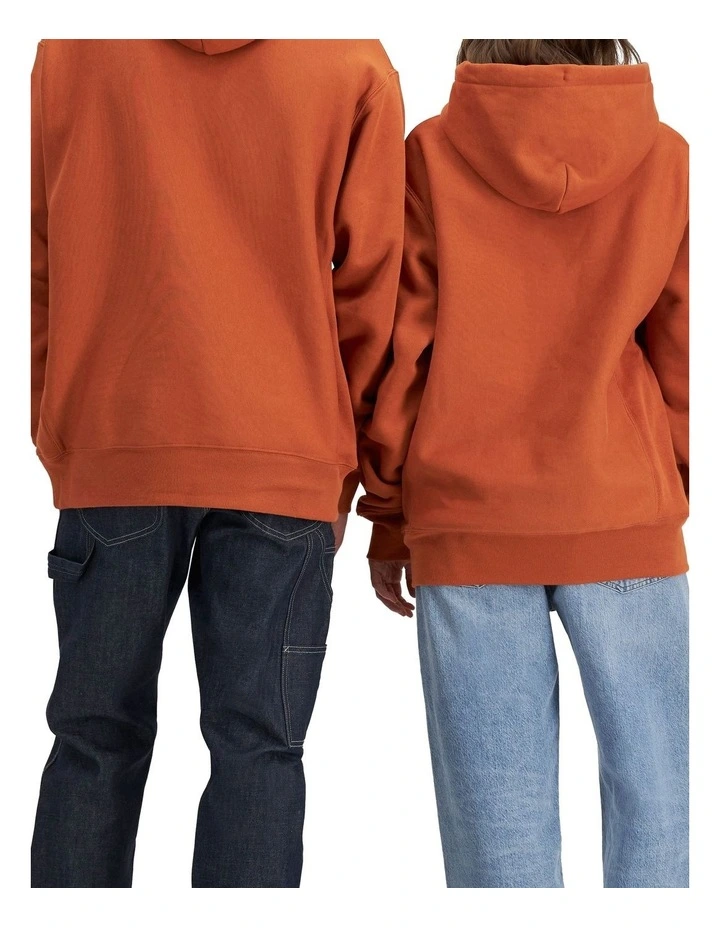Champion Reverse Weave Hoodie In Texas Orange - Image 7