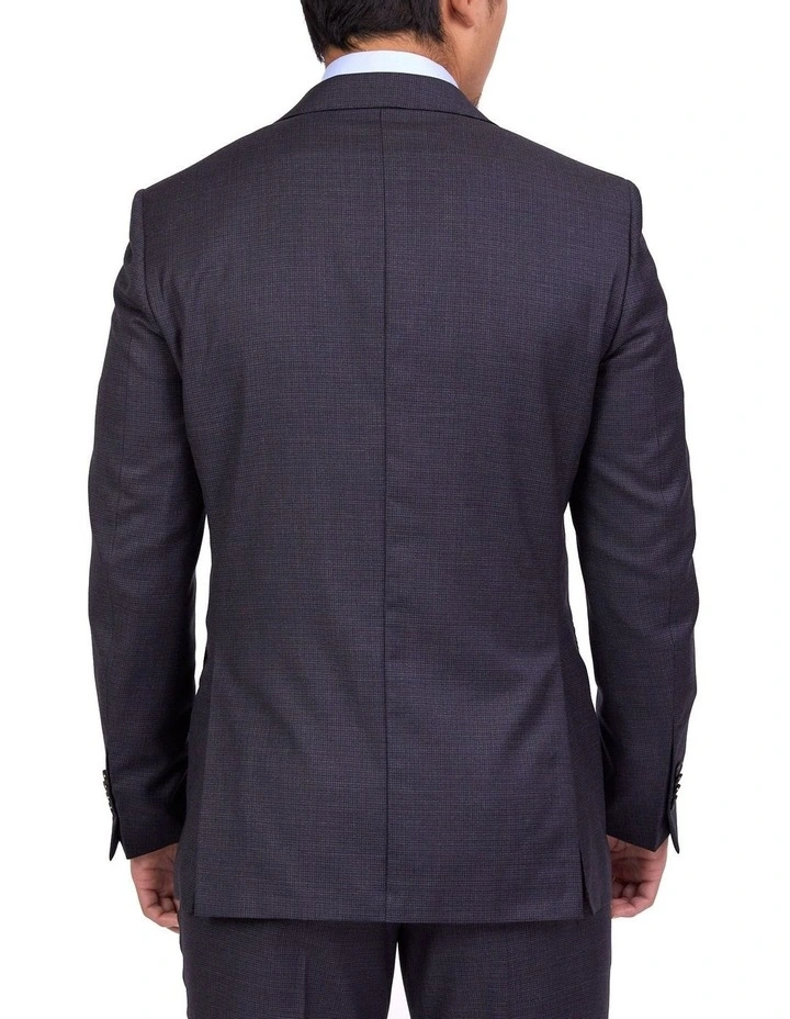 Rochdale Suit Charcoal/Cobalt REG - Image 6