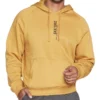 Skechers Skx Varocity Pullover Hoodie In Honey Mustard