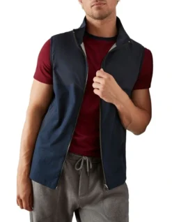 Fraser Tech Gilet In Navy