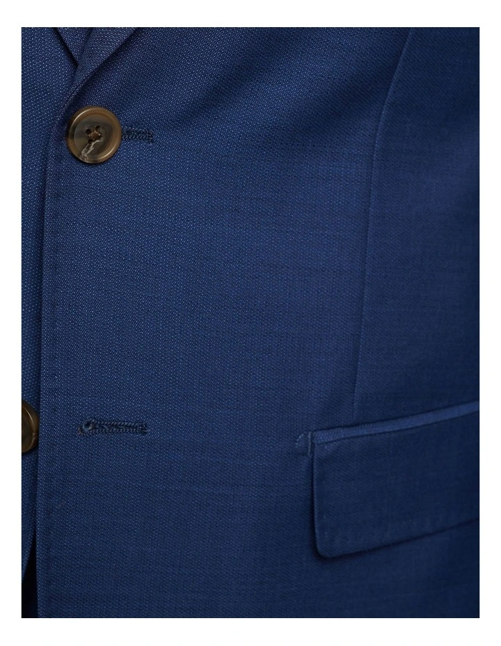 Oxford Byron Wool Suit Jacket In Blue - Image 6