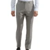 Oxford Hopkins Wool Stretch Suit Trousers In Grey