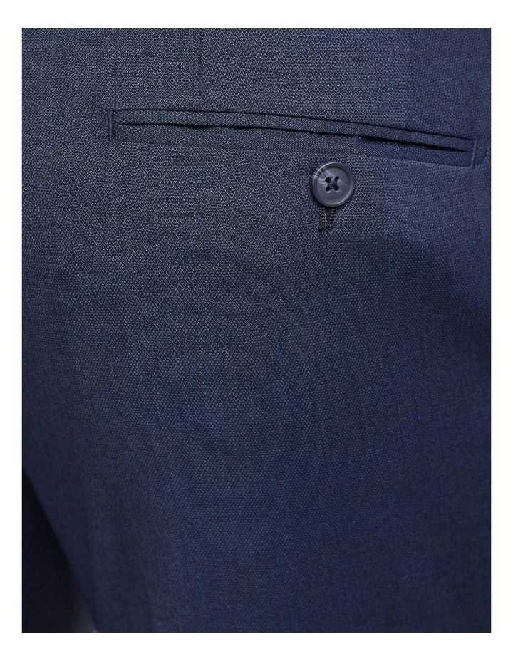 Oxford Auden Wool Stretch Suit Trousers In Gunmetal - Image 6