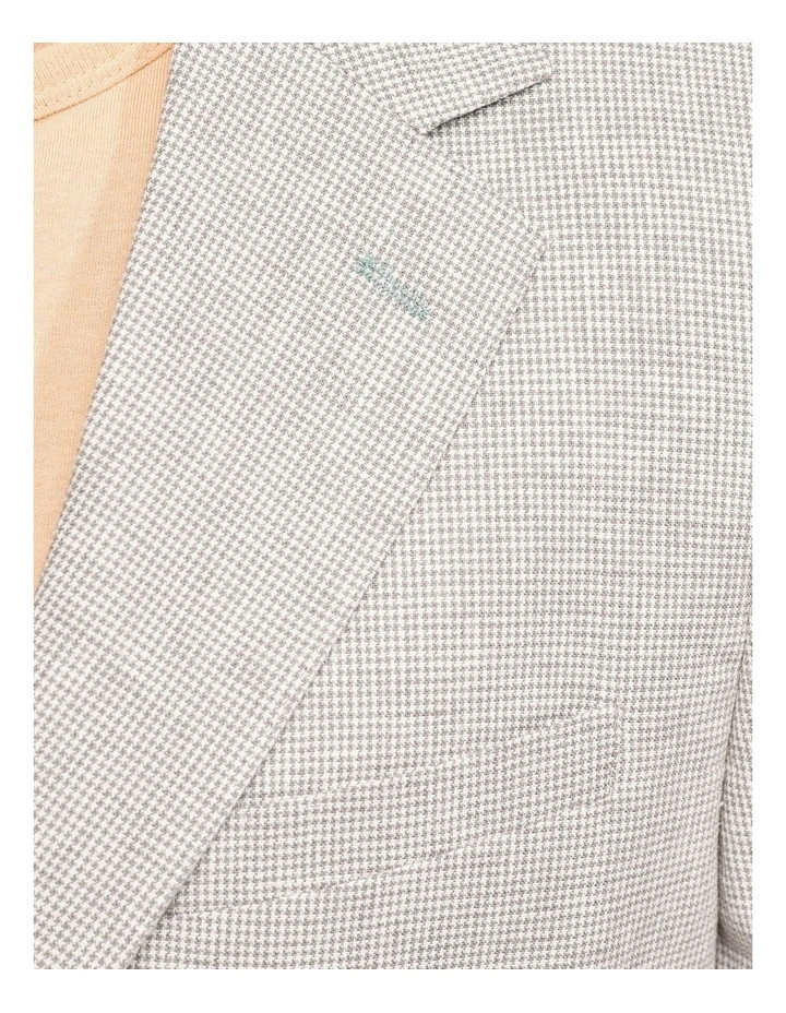 Oxford Blake Linen Cotton Blazer In Grey - Image 6