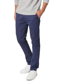 Hawthorn Stretch Chino In Indigo Blue