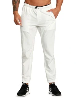 RVCA Yogger Track Pants II In White