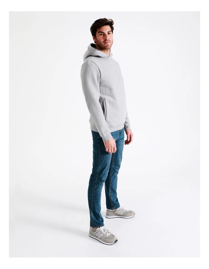Flint Pullover Hoodie In Grey - Image 2