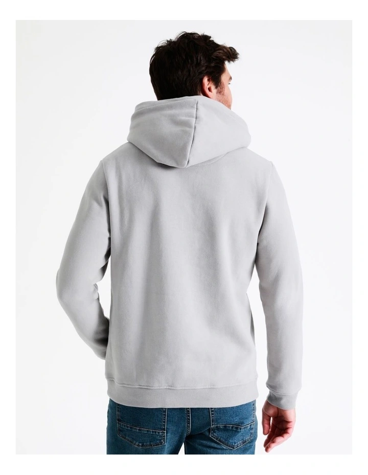 Flint Pullover Hoodie In Grey - Image 6