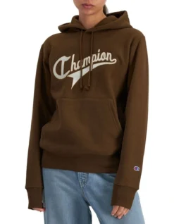 Champion Reverse Weave Collegiate Cursive Script Hoodie Dance Monkey
