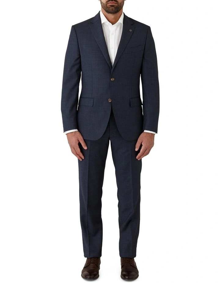 Cambridge Interceptor Modern Fit Trousers In Denim - Image 5