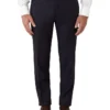 Fabio Tailored Fit Trouser In Navy