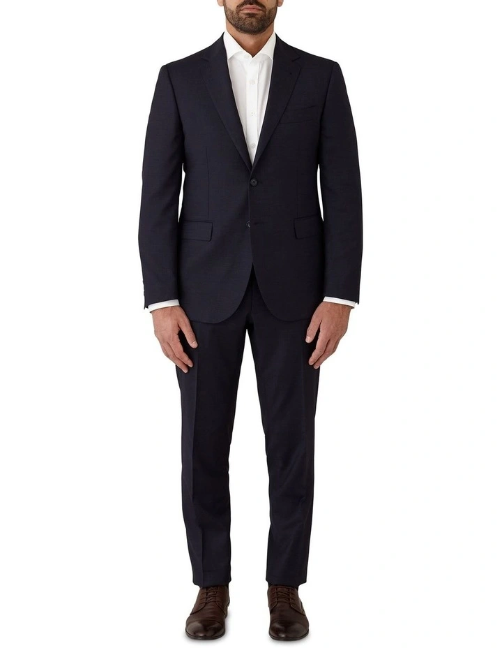Fabio Tailored Fit Trouser In Navy - Image 4