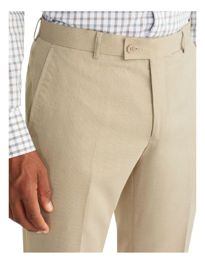 Van Heusen Tailored End On End Trouser In Sand - Image 3