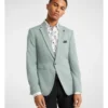 Felix Stretch Blazer In Green