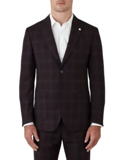 Gibson Cerium Slim Fit Jacket In Mahogany
