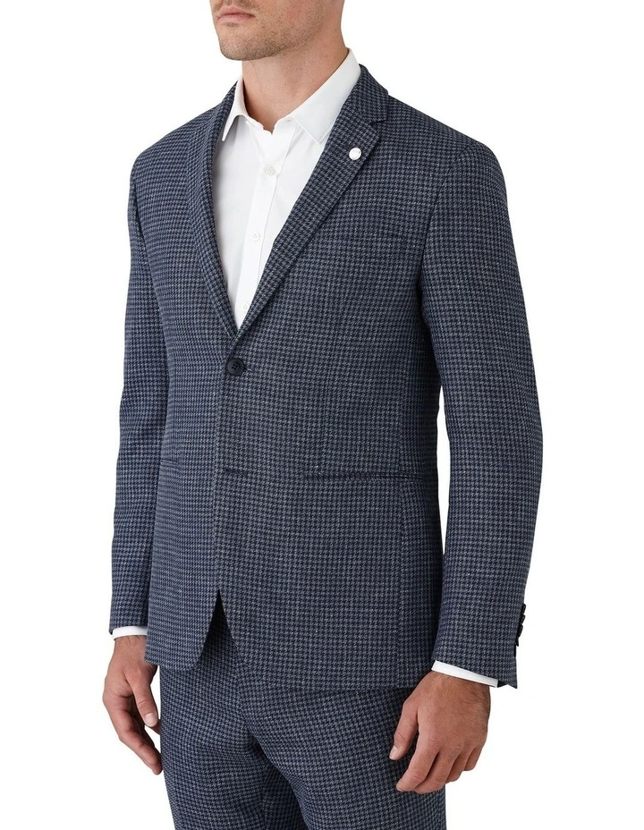 Gibson Accelerator Slim Fit Jacket In Blue - Image 2