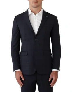 Gibson Ayden Slim Fit Jacket In Navy
