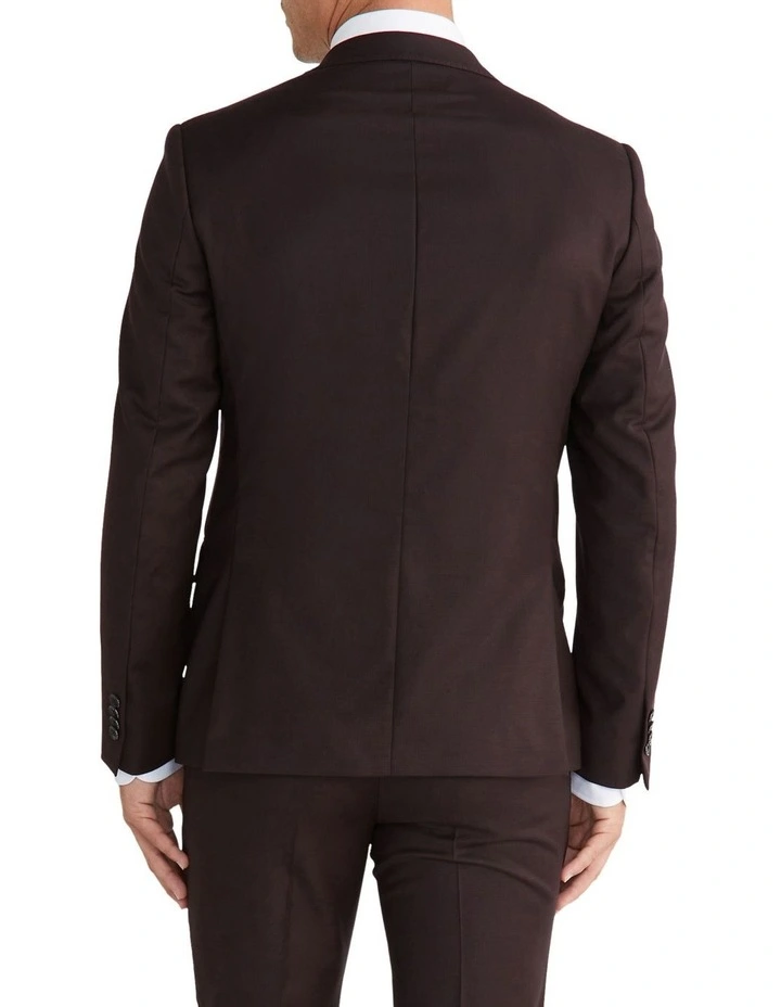 Calvin Klein X Slim Puppytooth Suit Jacket In Red - Image 3