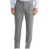 Calvin Klein Slim 2 Pleat Trouser In Grey