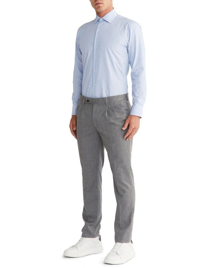 Calvin Klein Slim 2 Pleat Trouser In Grey - Image 4