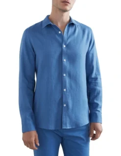 French Connection Linen Classic Fit Shirt