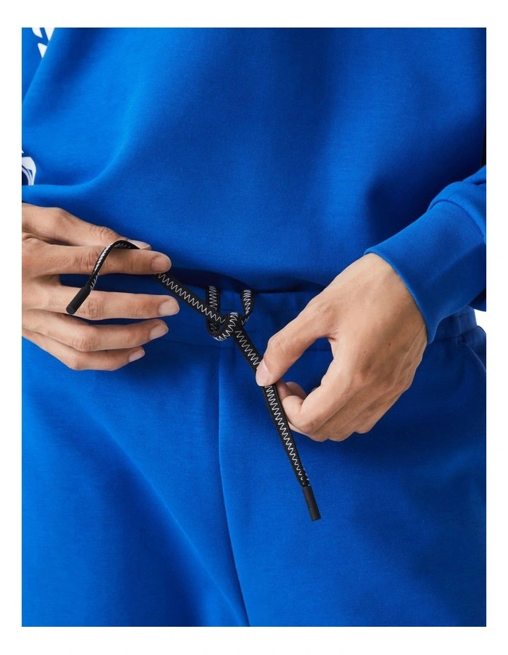 Lacoste Active Double Face Trackpant In Blue - Image 5