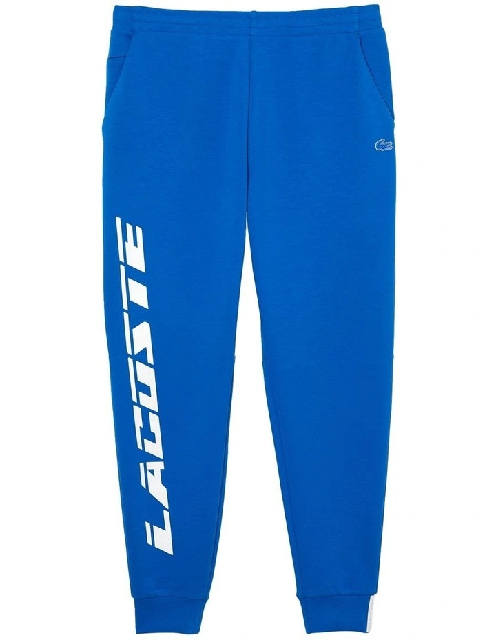 Lacoste Active Double Face Trackpant In Blue - Image 7