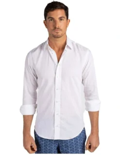 Linen Shirt In White
