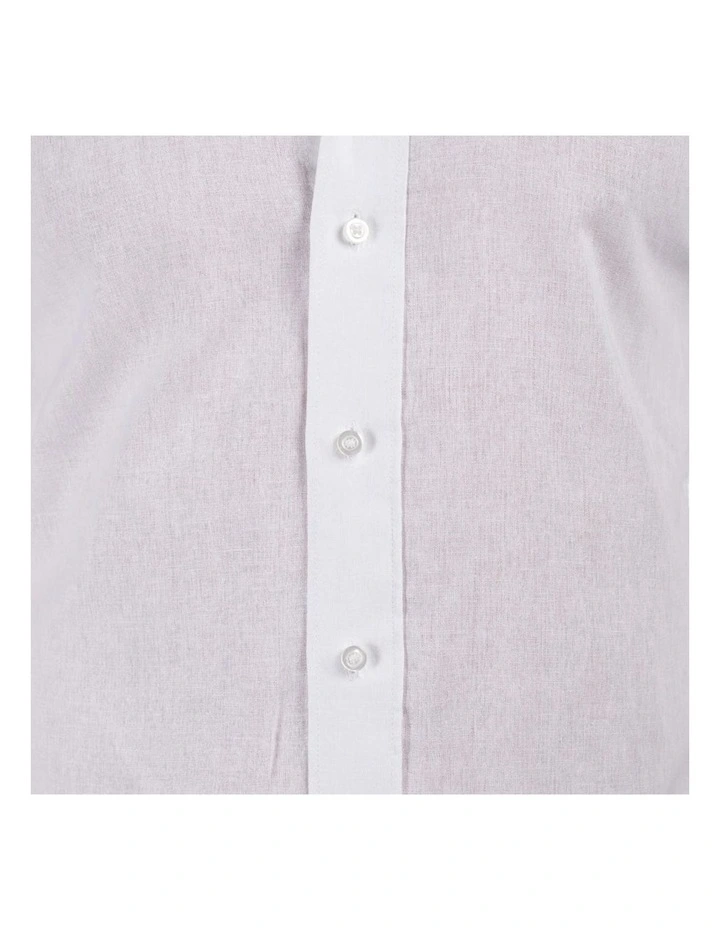 Linen Shirt In White - Image 5