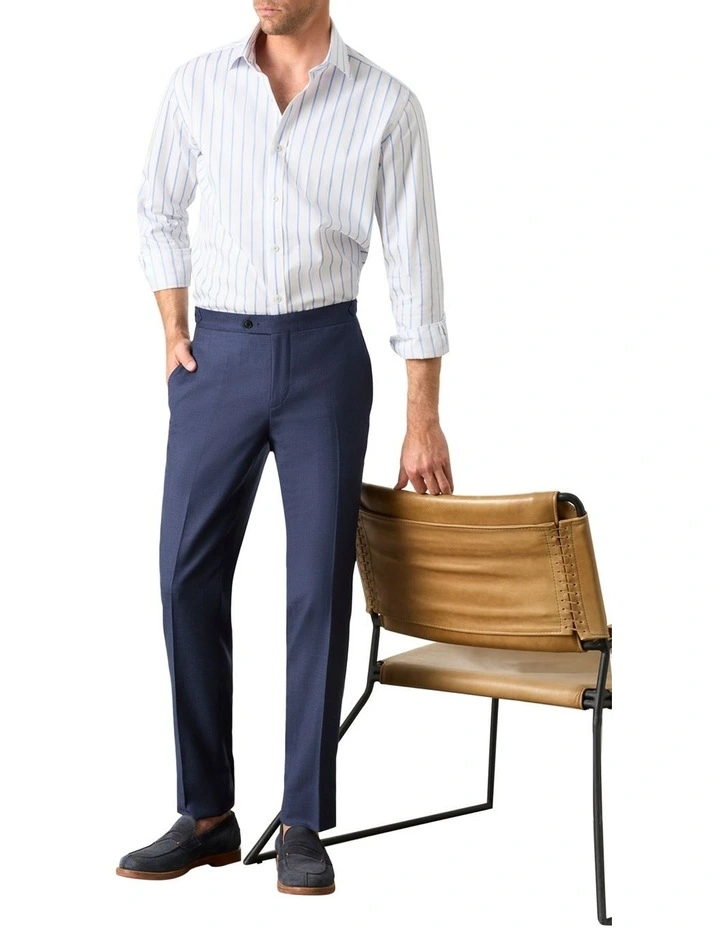 Lugano Denim Trouser In Blue - Image 3