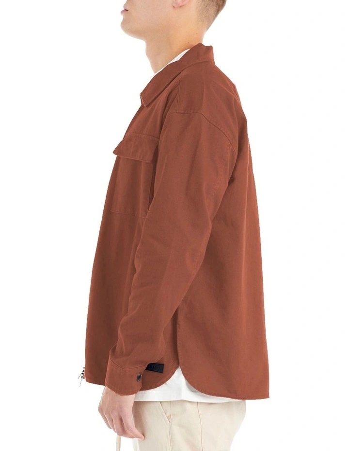 Galerie Shacket In Brown - Image 3