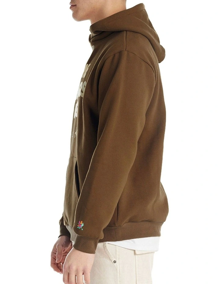NANA JUDY X AIME Collaboration Hoodie In Brown - Image 2