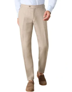 Alcantara Trouser In Beige
