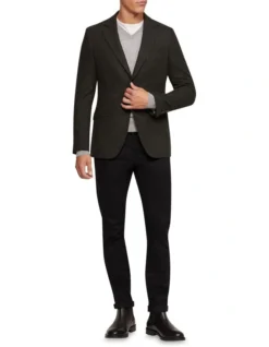 Oxford Blake Wool Rich Blazer In Green