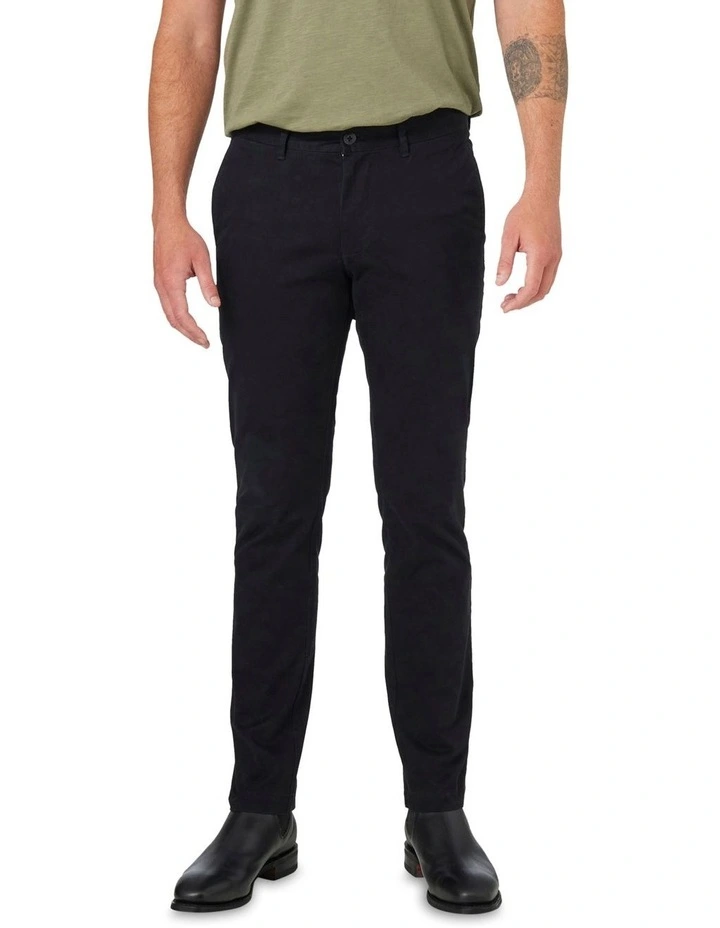 Hawthorn Stretch Chino In Black