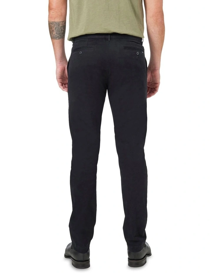 Hawthorn Stretch Chino In Black - Image 4