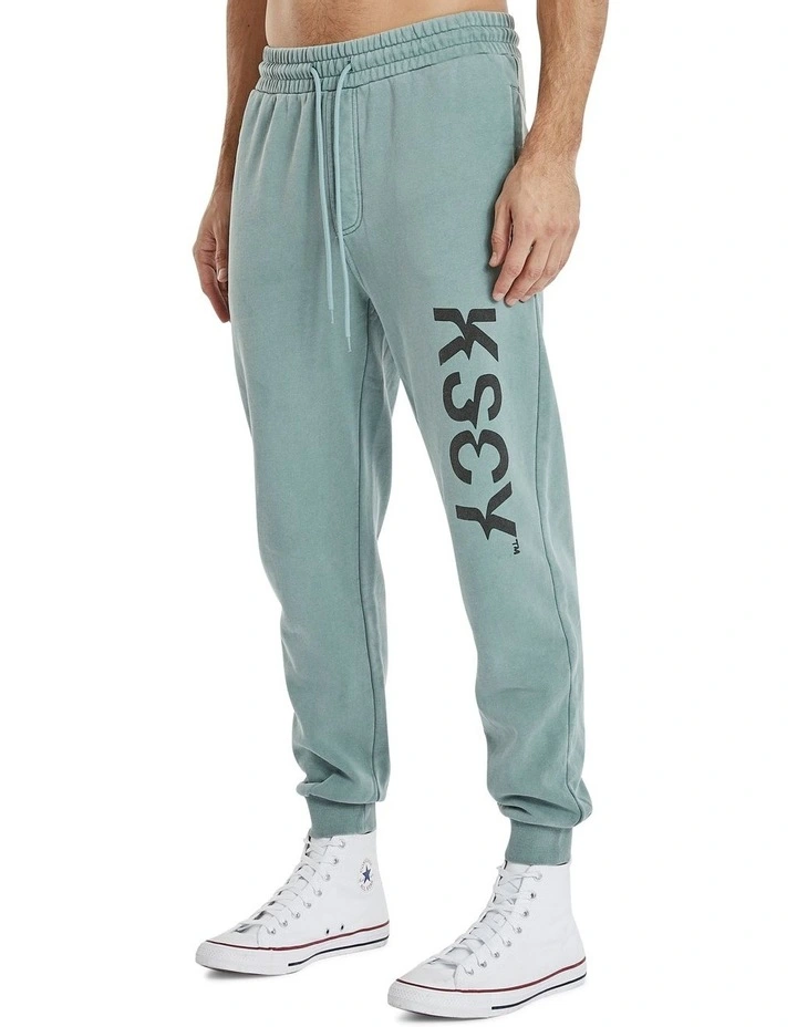 Saxon Trackpant In Teal - Image 3